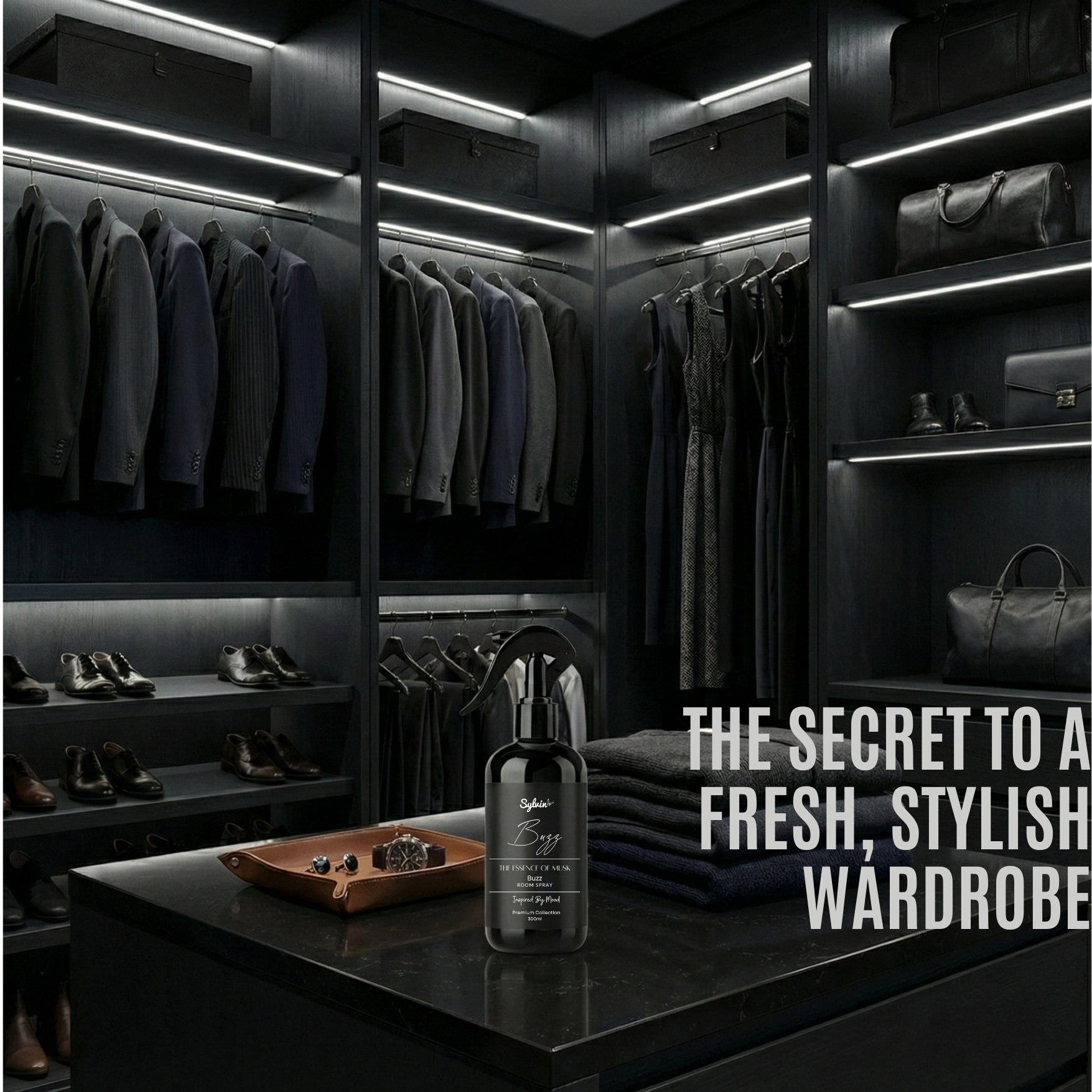 Buzz – Premium Musk Room Spray (300ml)