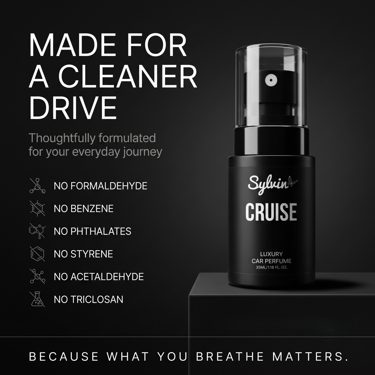 Sylvin Cruise luxury car perfume