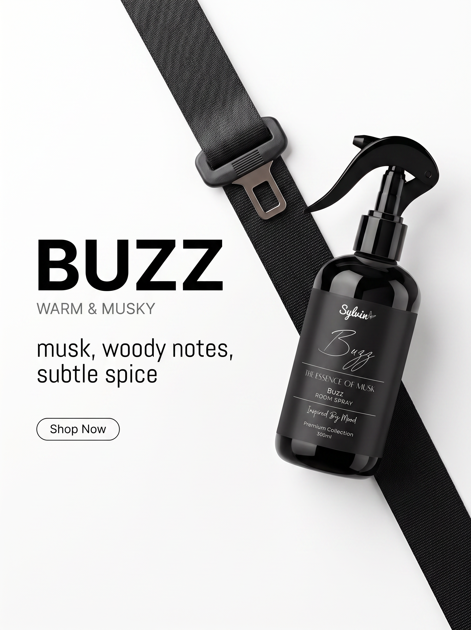 Buzz – Premium Musk Car Spray